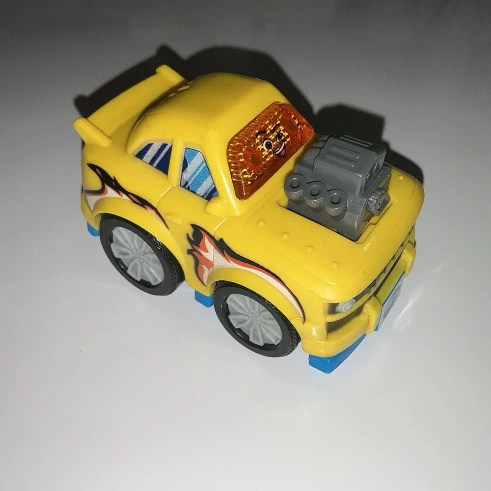 VTech Go Go Smart Wheels Toot Toot Confident Stunt Car Yellow Tested Works Great